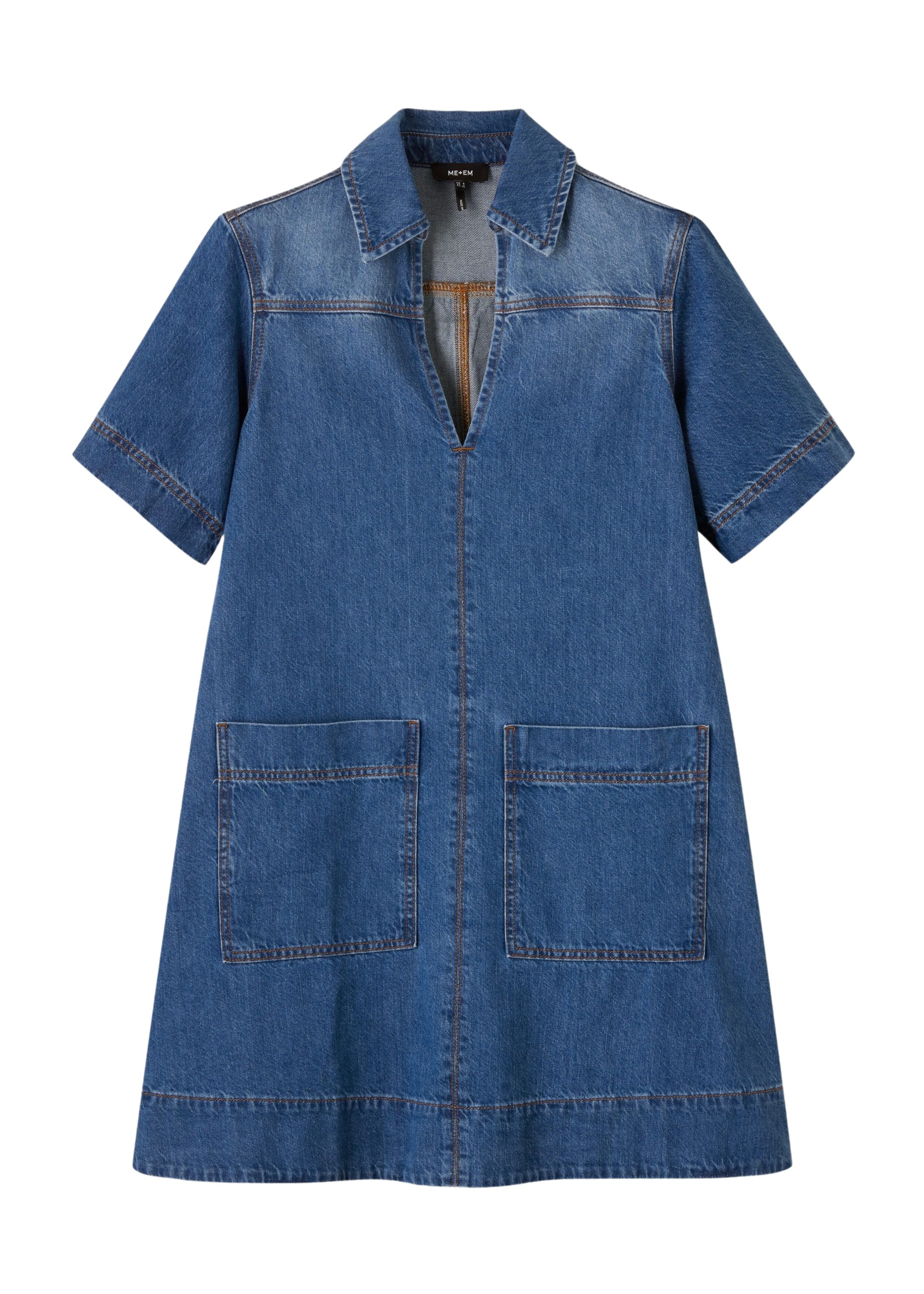Me and Em Denim Swing Dress