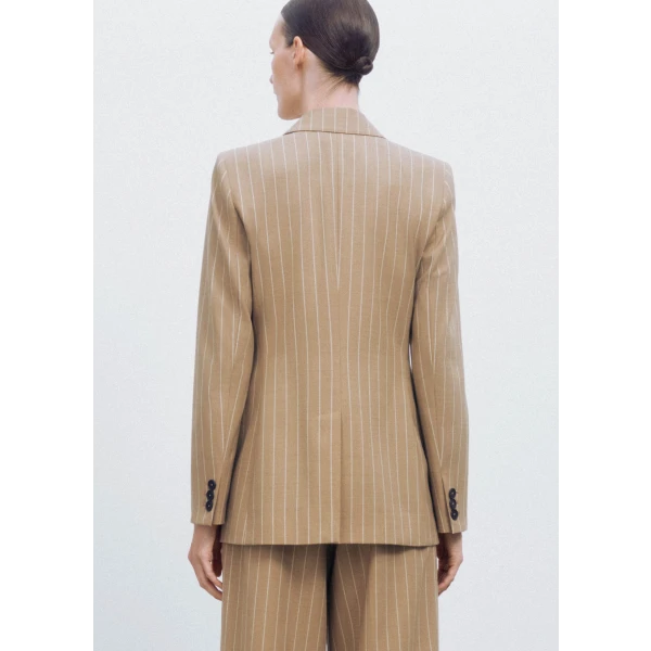 Lightweight Pinstripe Blazer - Image 5