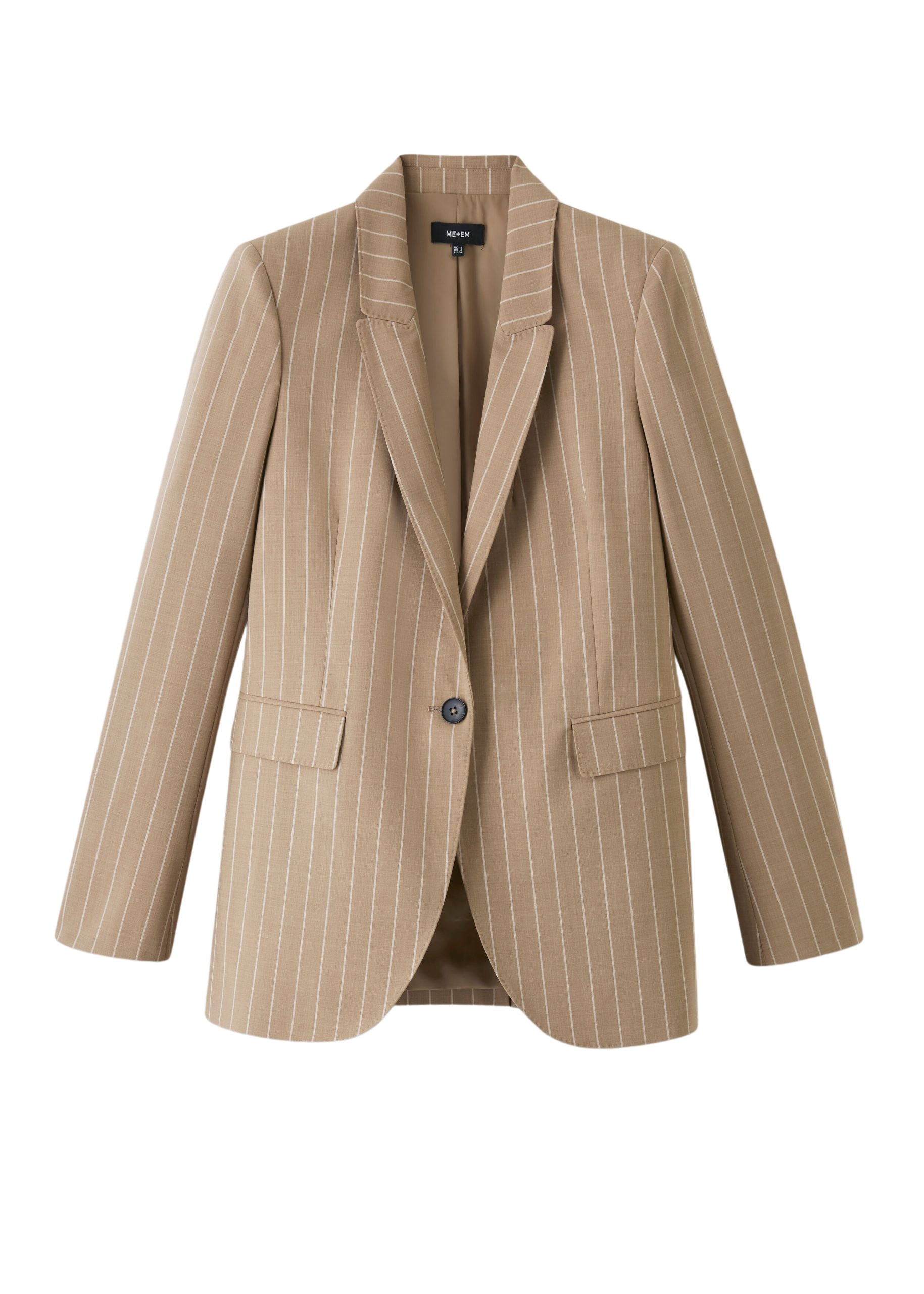Me and Em Lightweight Pinstripe Blazer