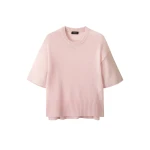 Merino Cashmere Silk Lofty Relaxed Tee