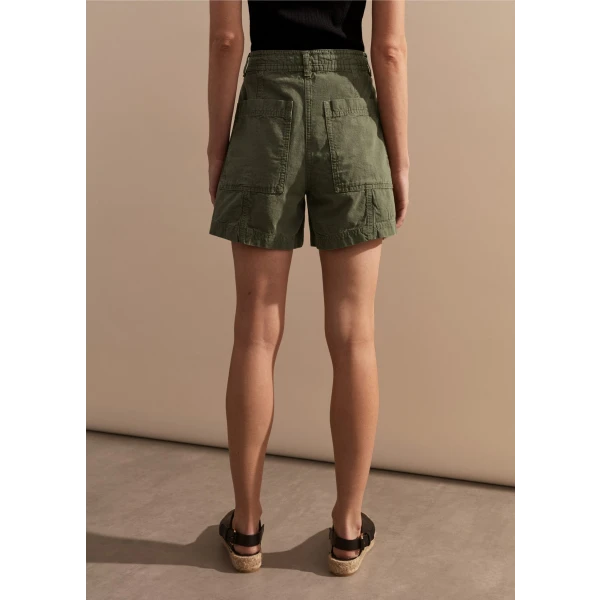 Oversized Patch Short + Tie - Image 6