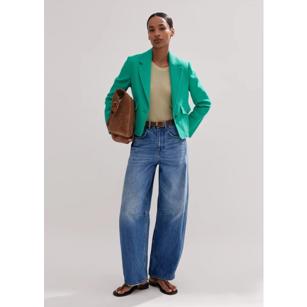 Pop Color Crop Jacket - Image 5