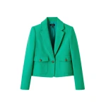 Pop Color Crop Jacket