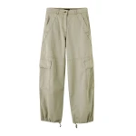 Relaxed Straight-Leg Utility Pant