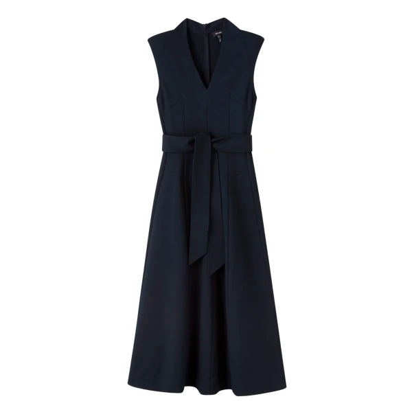 Travel Tailoring Maxi Dress + Belt