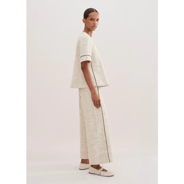 Tweed Jersey Swing Top - Image 6