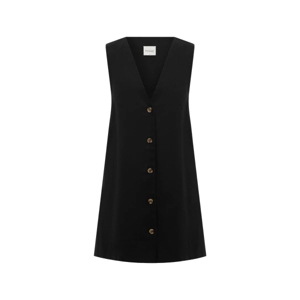 Nancy Mini Dress - Black