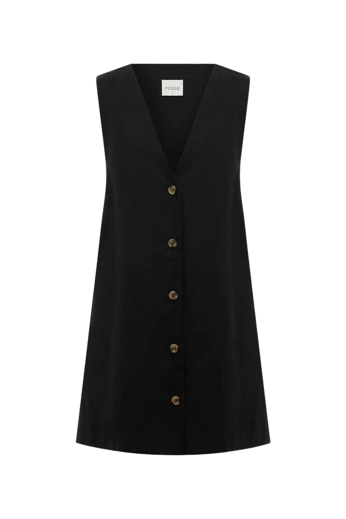 Posse-The-label-Nancy-Mini-Dress-Black75337_nobg Nancy Mini Dress - Black - Image 1