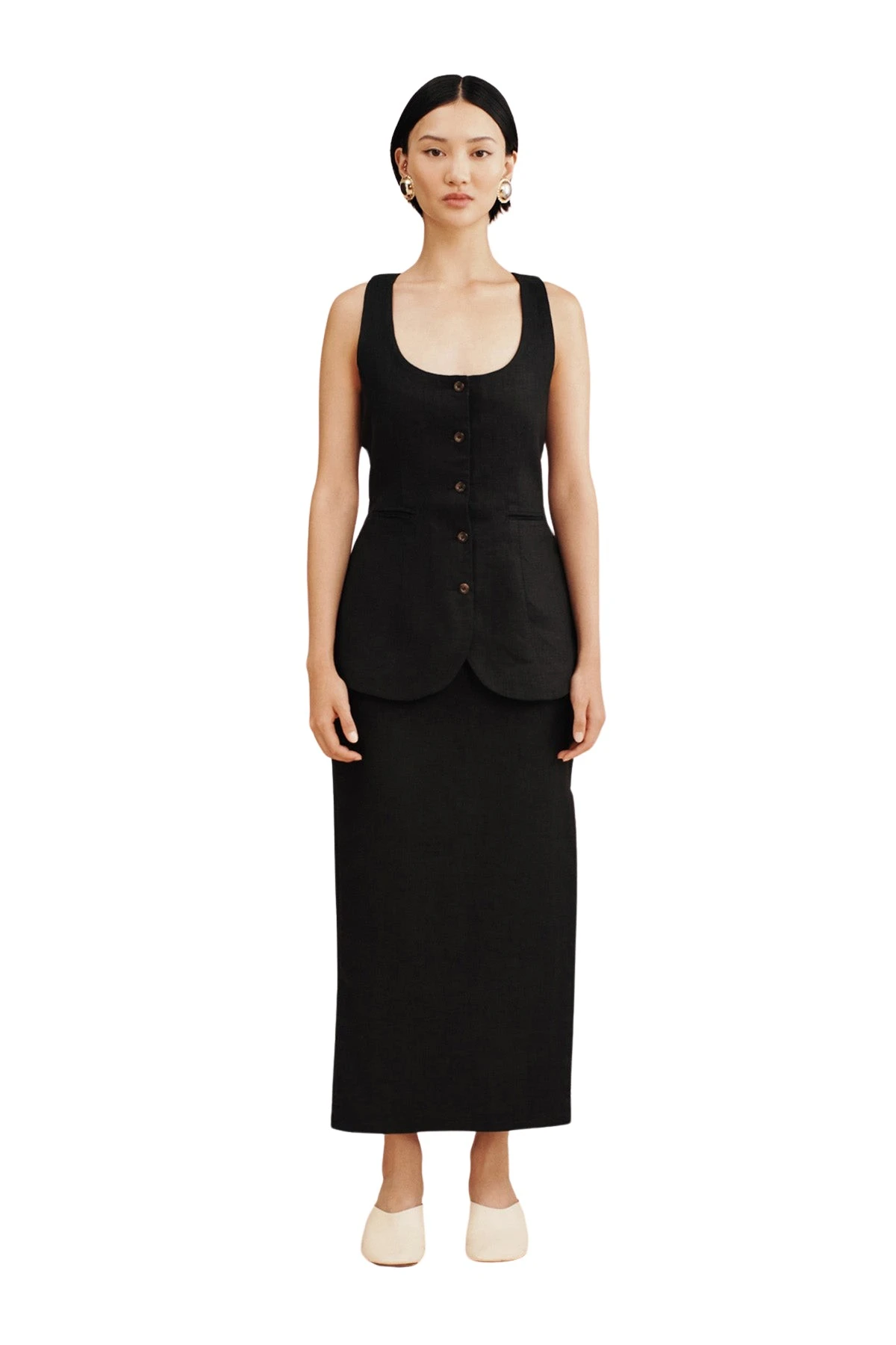 Posse-The-label-Nancy-Pencil-Skirt-Black-139230_nobg Nancy Pencil Skirt - Black - Image 1