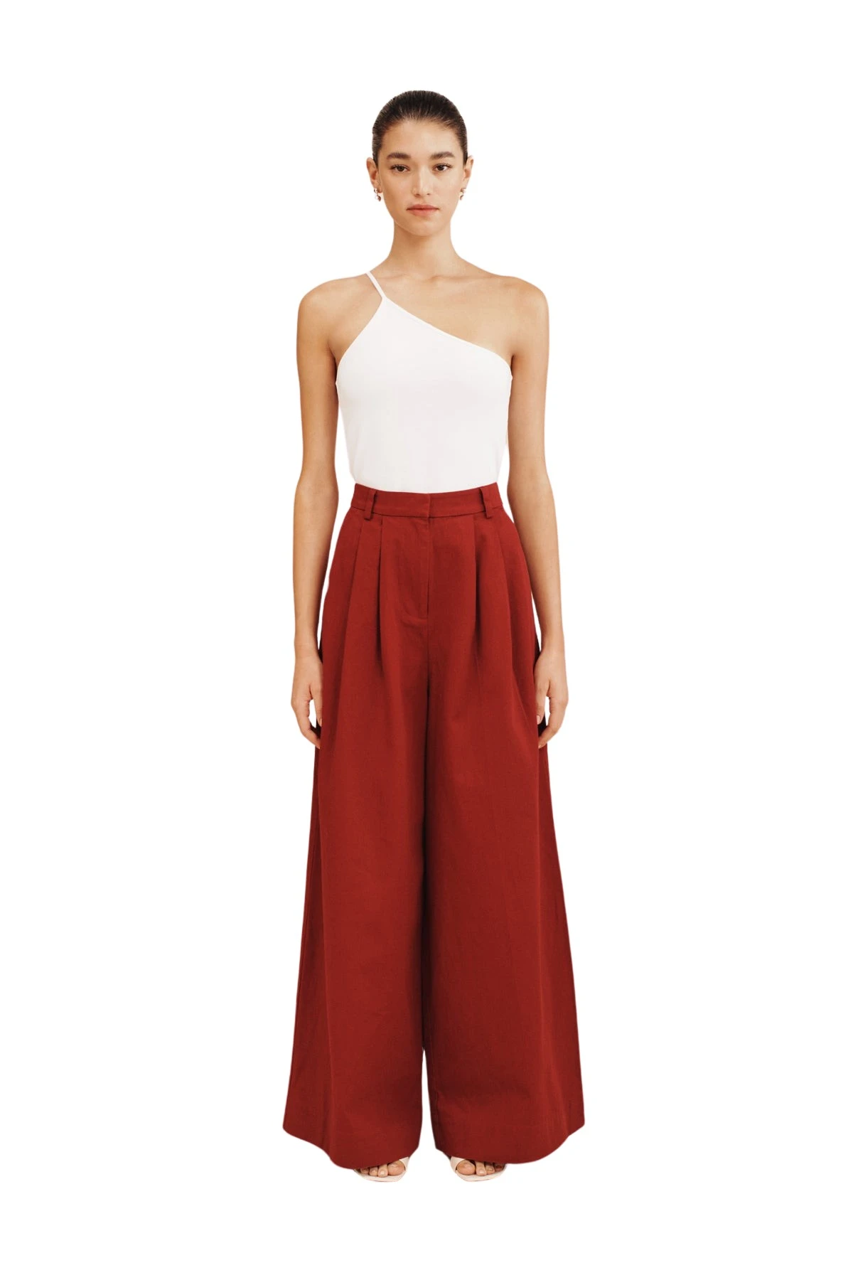 Posse-The-label-Wesley-Trouser-Garnet-113256_nobg Wesley Trouser - Garnet - Image 1