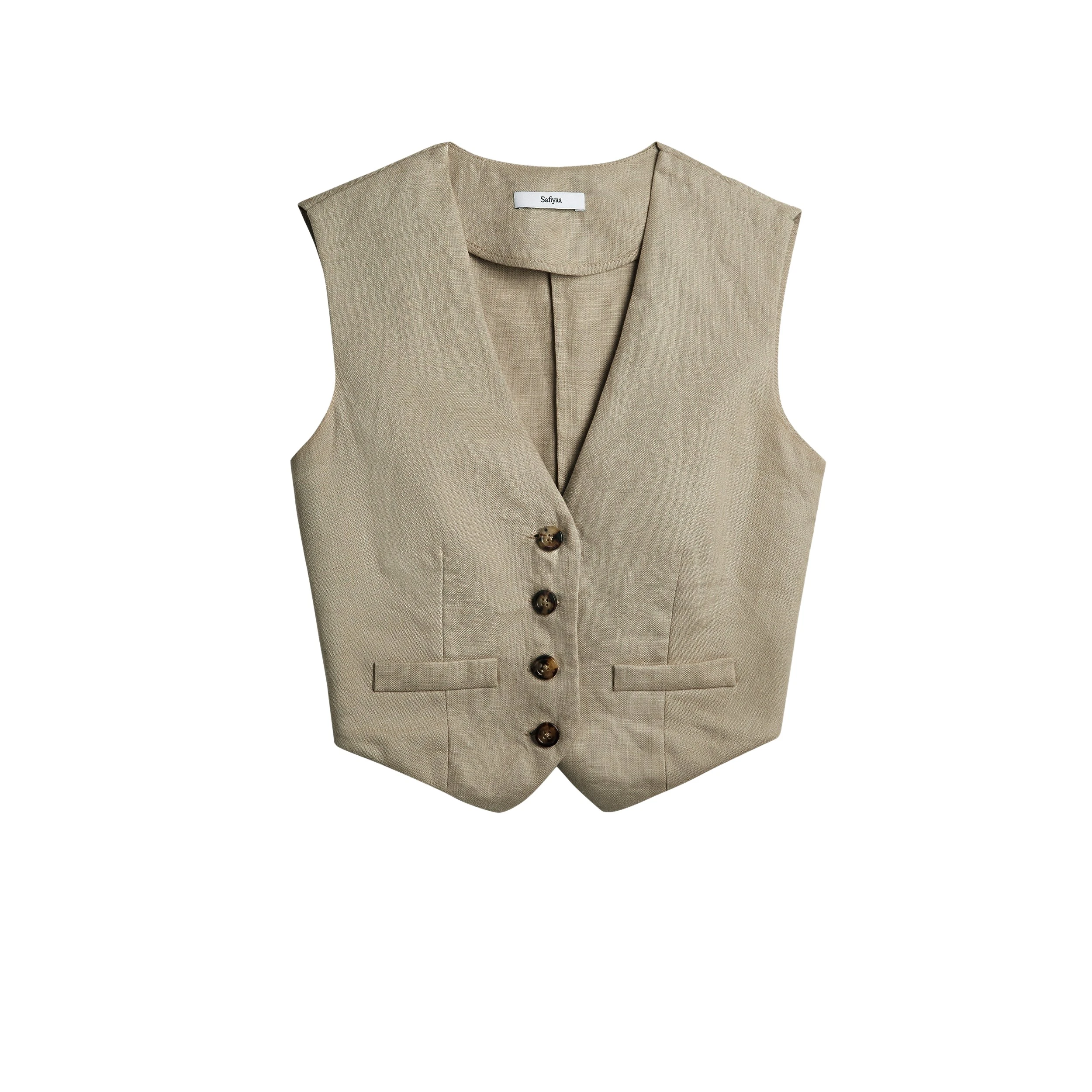 Safiyaa-Lana-Stone-Waistcoat-552172_nobg Lana Stone Waistcoat - Image 1
