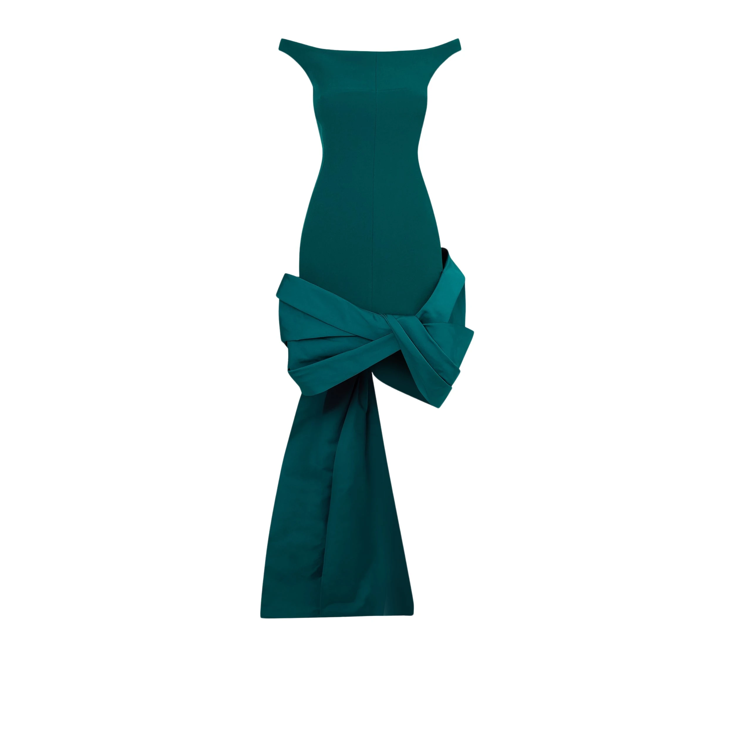 Safiyaa-Linalle-Alpine-Green-Short-Dress-549880_nobg Linalle Alpine Green Short Dress - Image 1