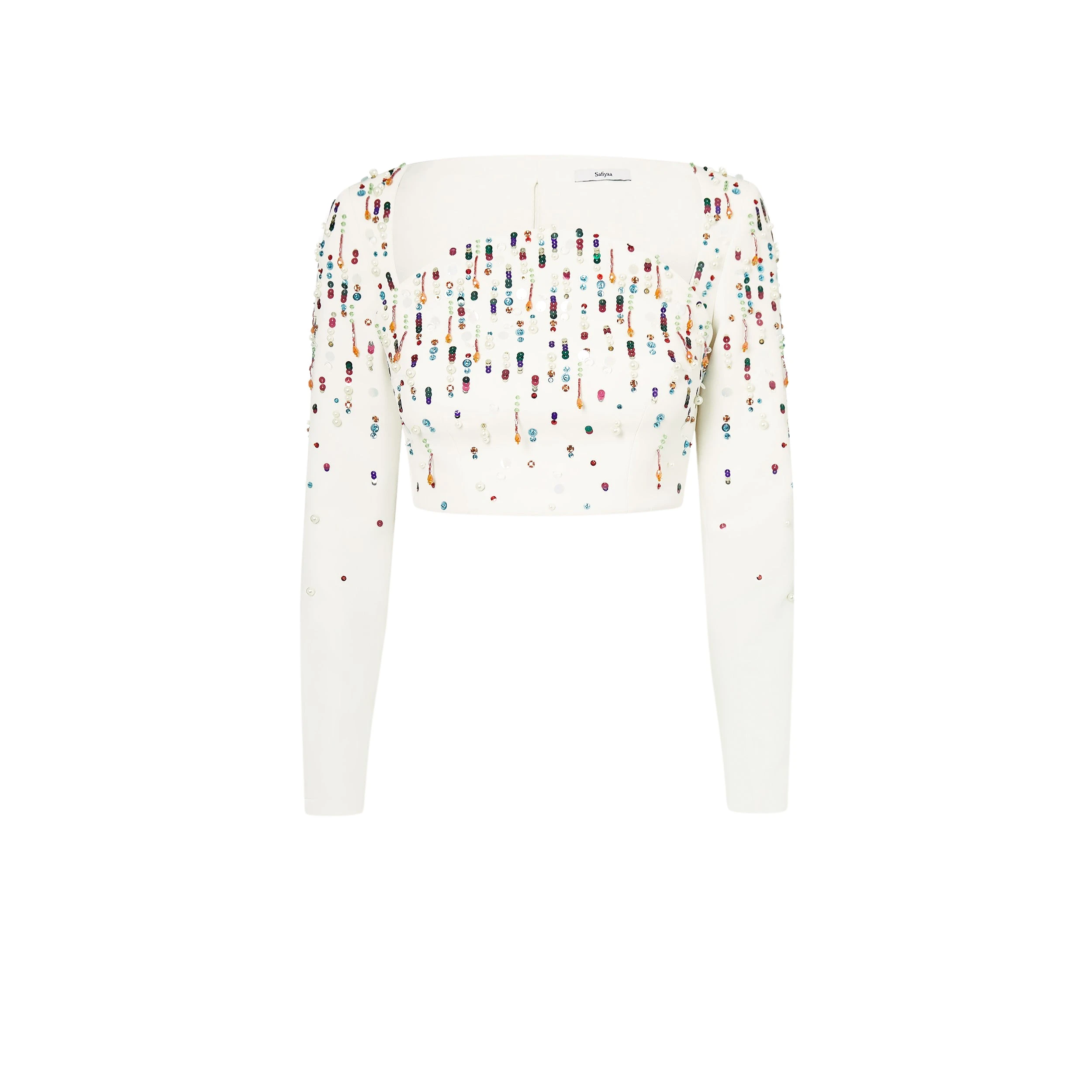 Safiyaa-Rachie-Ivory-Top-595113_nobg Rachie Ivory Top - Image 1