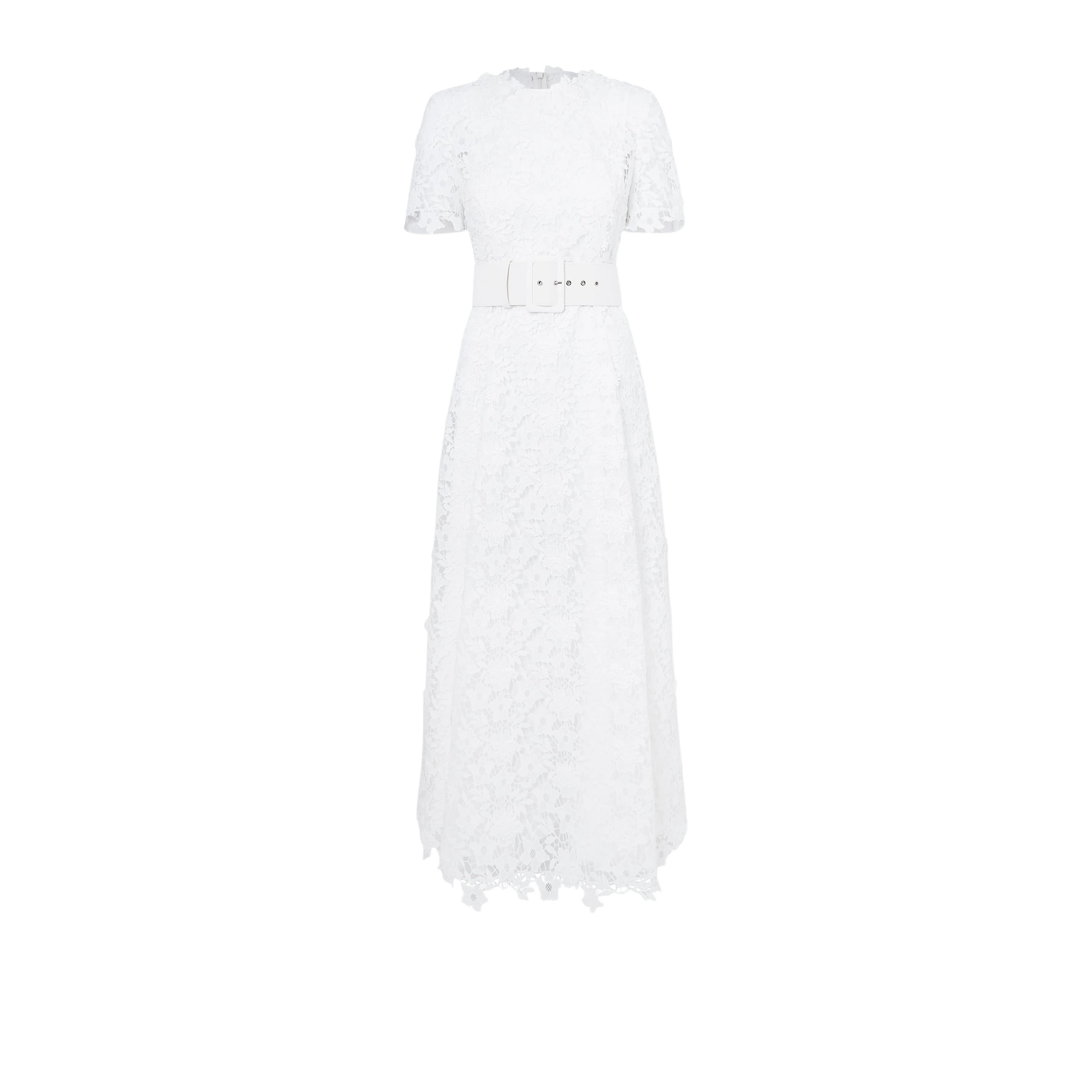 Safiyaa-Rolie-Ivory-Midi-Dress-547738_nobg Rolie Ivory Midi Dress - Image 1