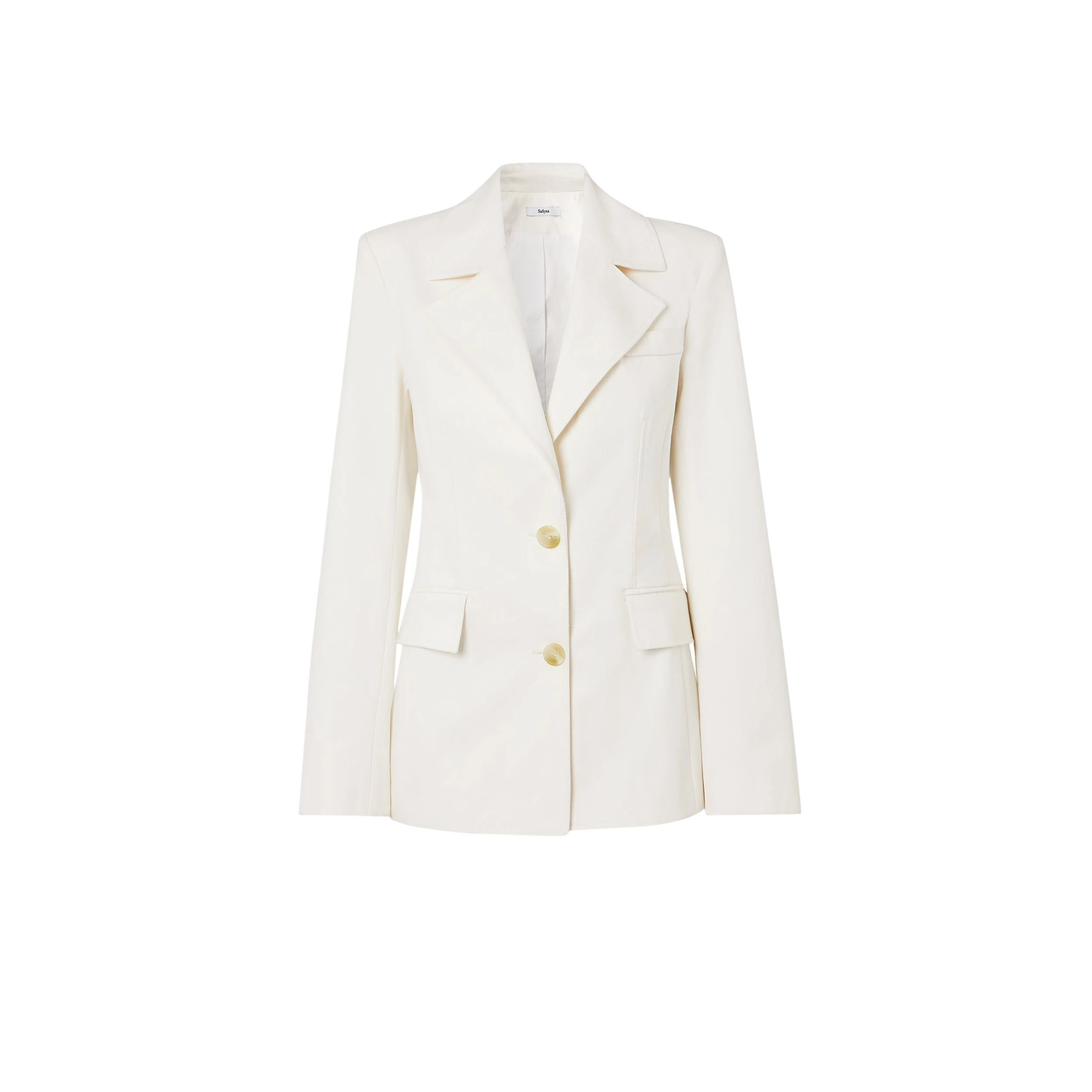 Safiyaa-Solaris-Ivory-Jacket-585152_nobg Solaris Ivory Jacket - Image 1