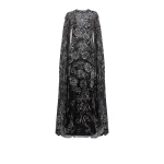 Talina Black Long Dress