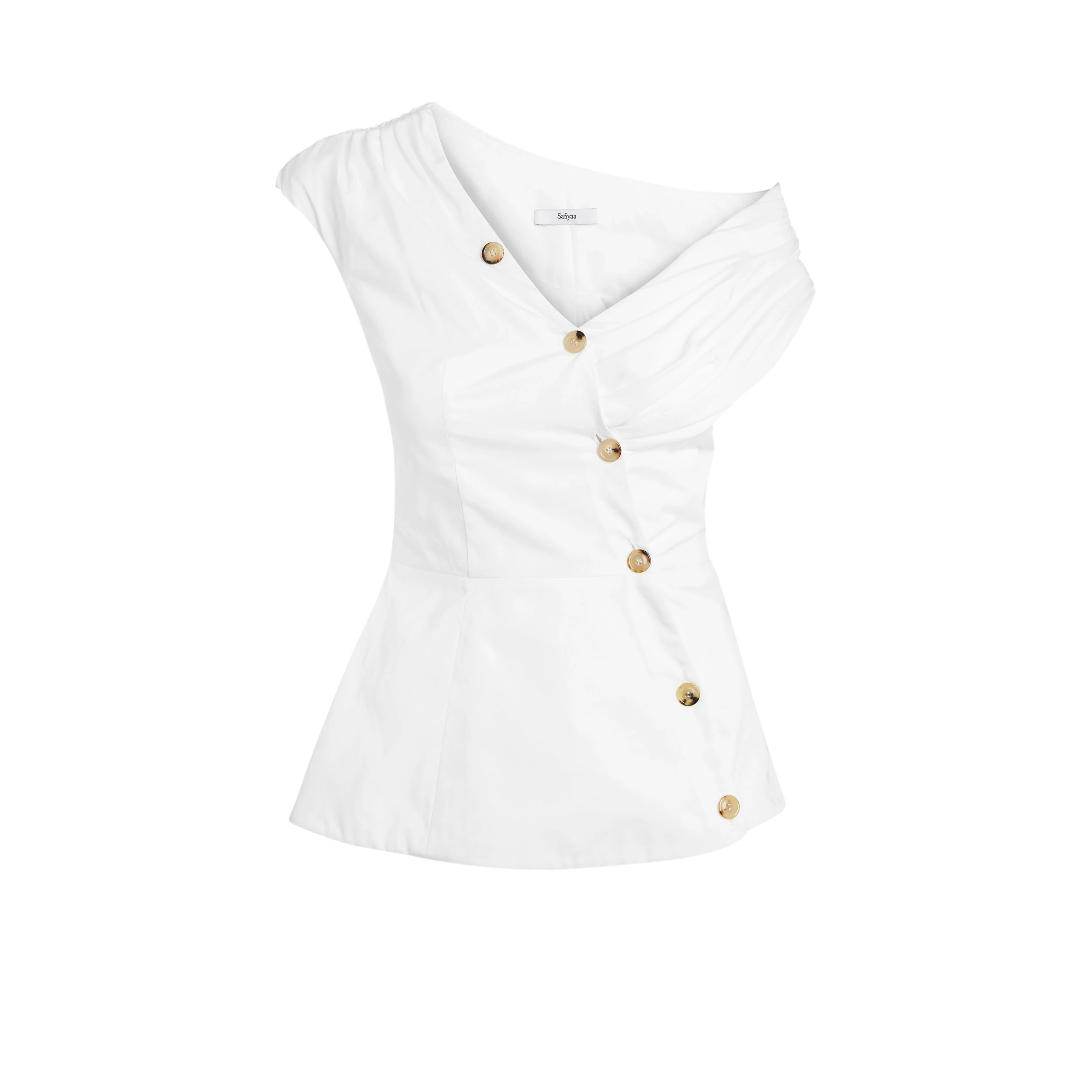 Safiyaa-Yaren-Ivory-Top-576268_nobg Yaren Ivory Top - Image 1