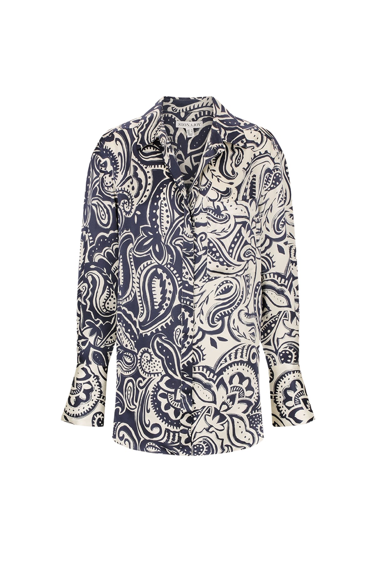 Shona Joy Anthea Silk Relaxed Shirt