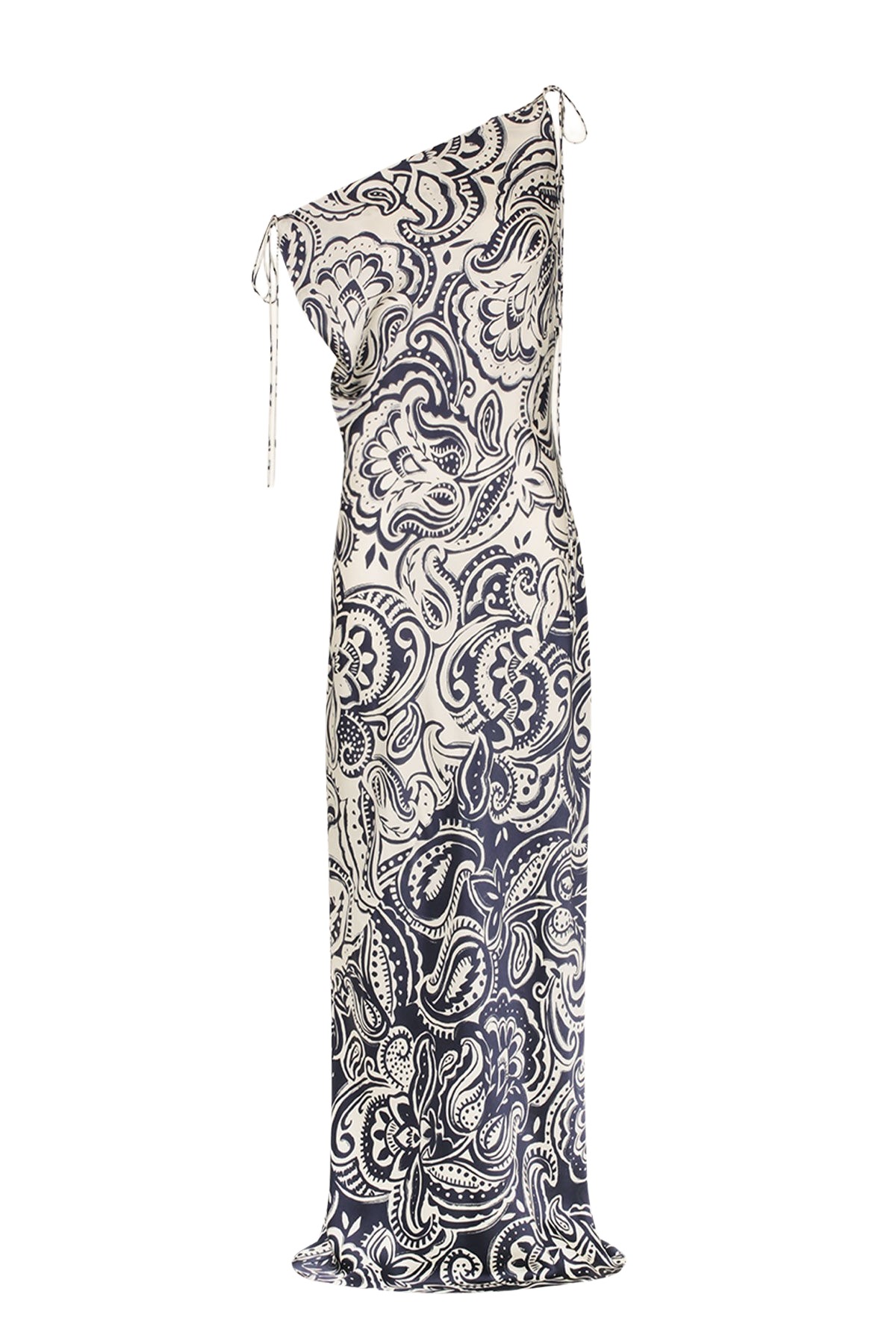Shona Joy Anthea Silk Tie Maxi Dress