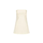 Lani Strapless Mini Dress - Rice