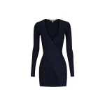 Livia Long Sleeve Mini Dress - Night Sky