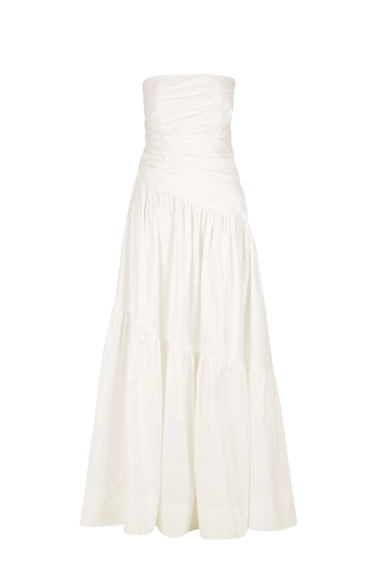 Shona-Joy-Maiori-Strapless-Tiered-Maxi-Dress-Ivory77679_nobg Maiori Strapless Tiered Maxi Dress - Ivory - Image 1