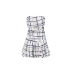 Niko Strapless Bubble Mini Dress