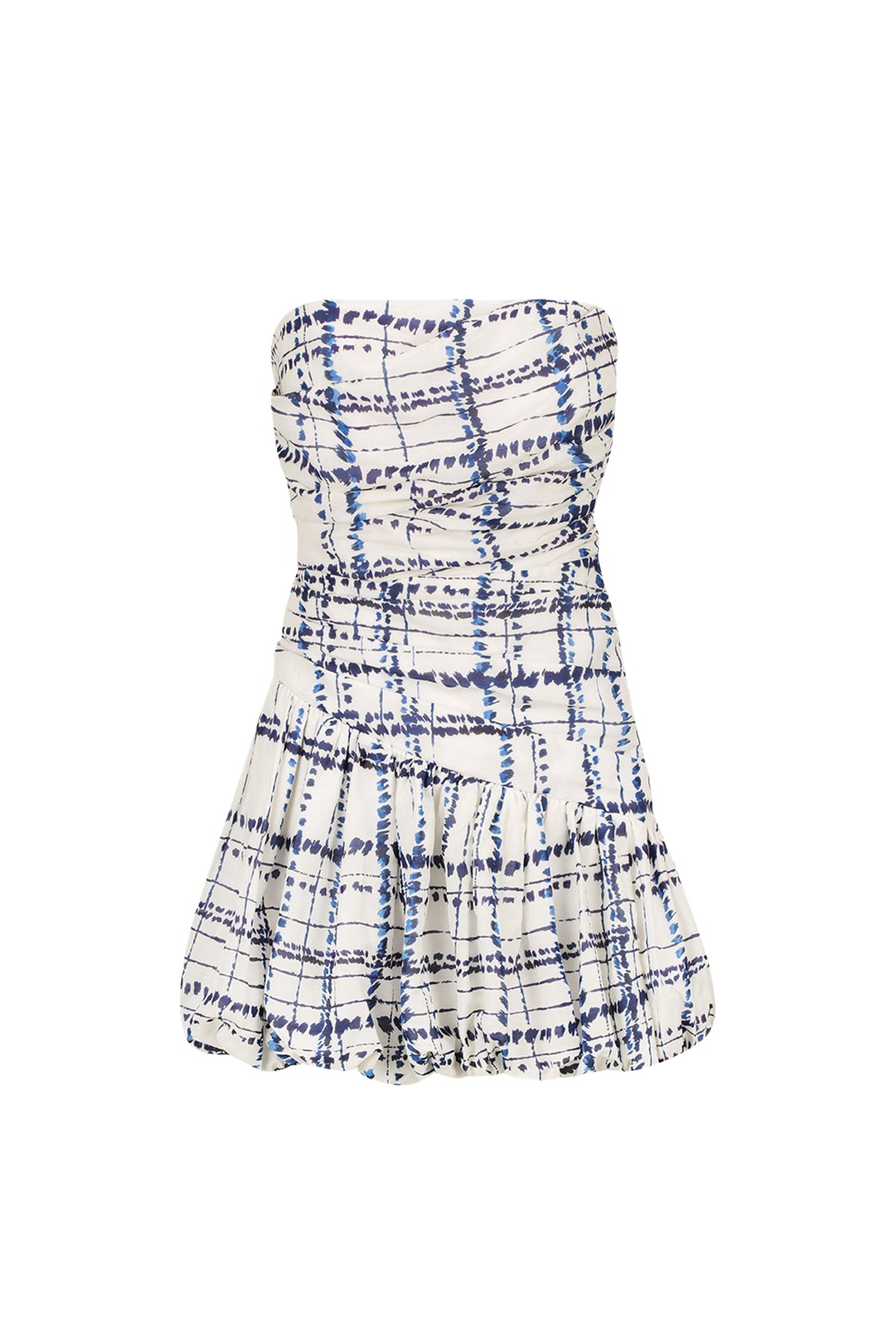 Shona Joy Niko Strapless Bubble Mini Dress