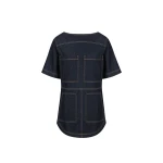 Rita Patch Pocket Mini Dress - Deep Indigo