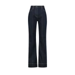 Rita Pintuck Straight Leg Jean - Deep Indigo