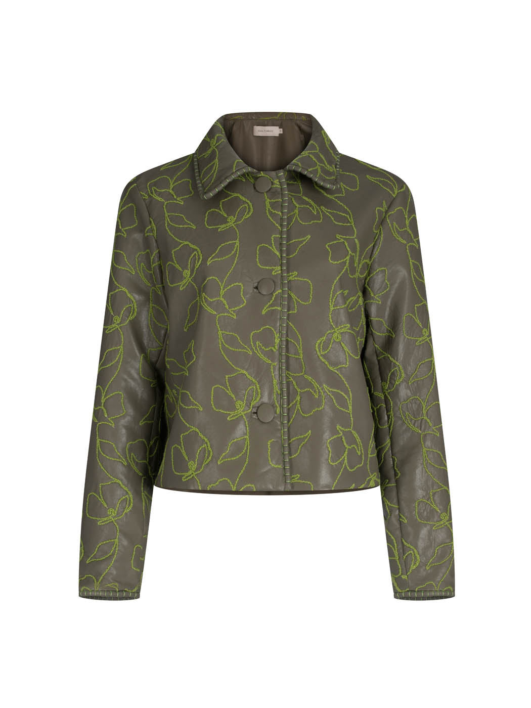 Silvia Tcherassi Columba Jacket Forest Green