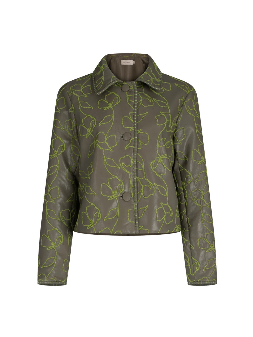 Silvia-Tcherassi-Columba-Jacket-Forest-Green silvia tcherassi