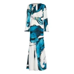 Silvia-Tcherassi-Fadia-Dress-Multi-Abstract-Waves silvia tcherassi Dresses