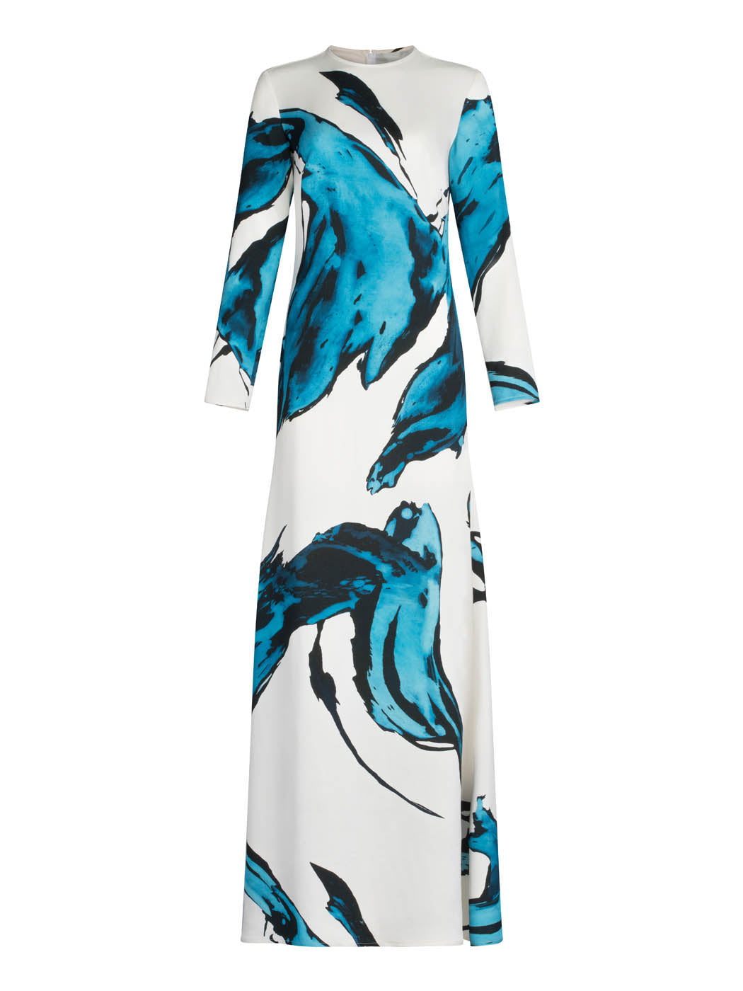 Silvia Tcherassi Ida Dress Multi Abstract Waves