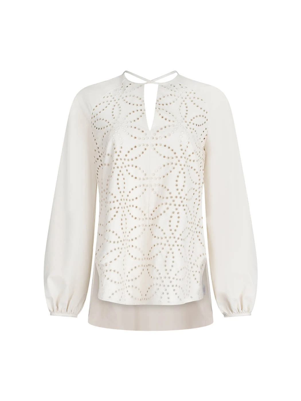 Silvia-Tcherassi-Molveno-Blouse-Pearl silvia tcherassi Tops