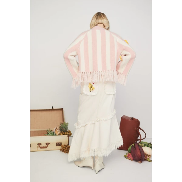 Alemais Villa Cropped Knit Jumper