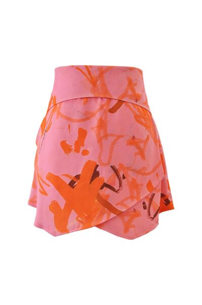 Carolina Estefan Moto Skirt