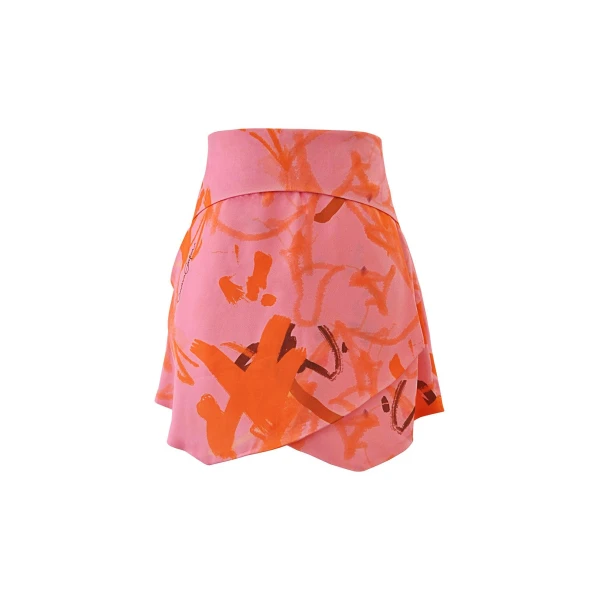 Carolina Estefan Moto Skirt