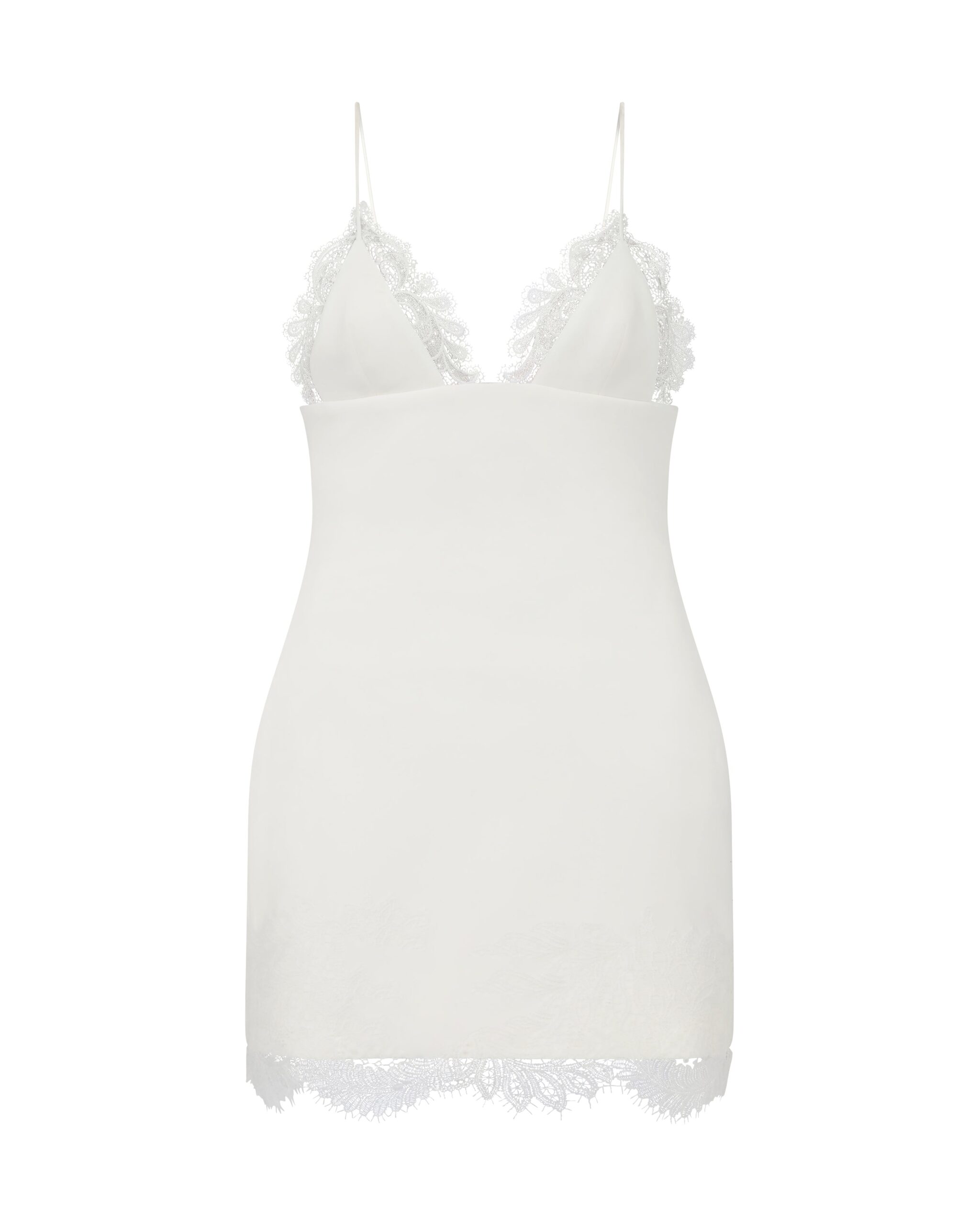 David Koma Lace Trim Cami Mini Dress