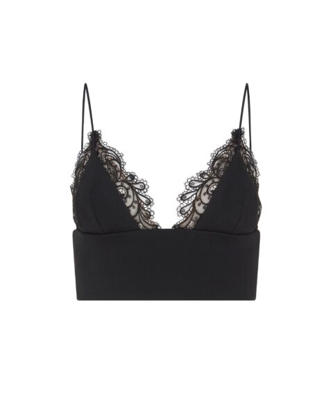 David Koma Lace Trim Cami Top