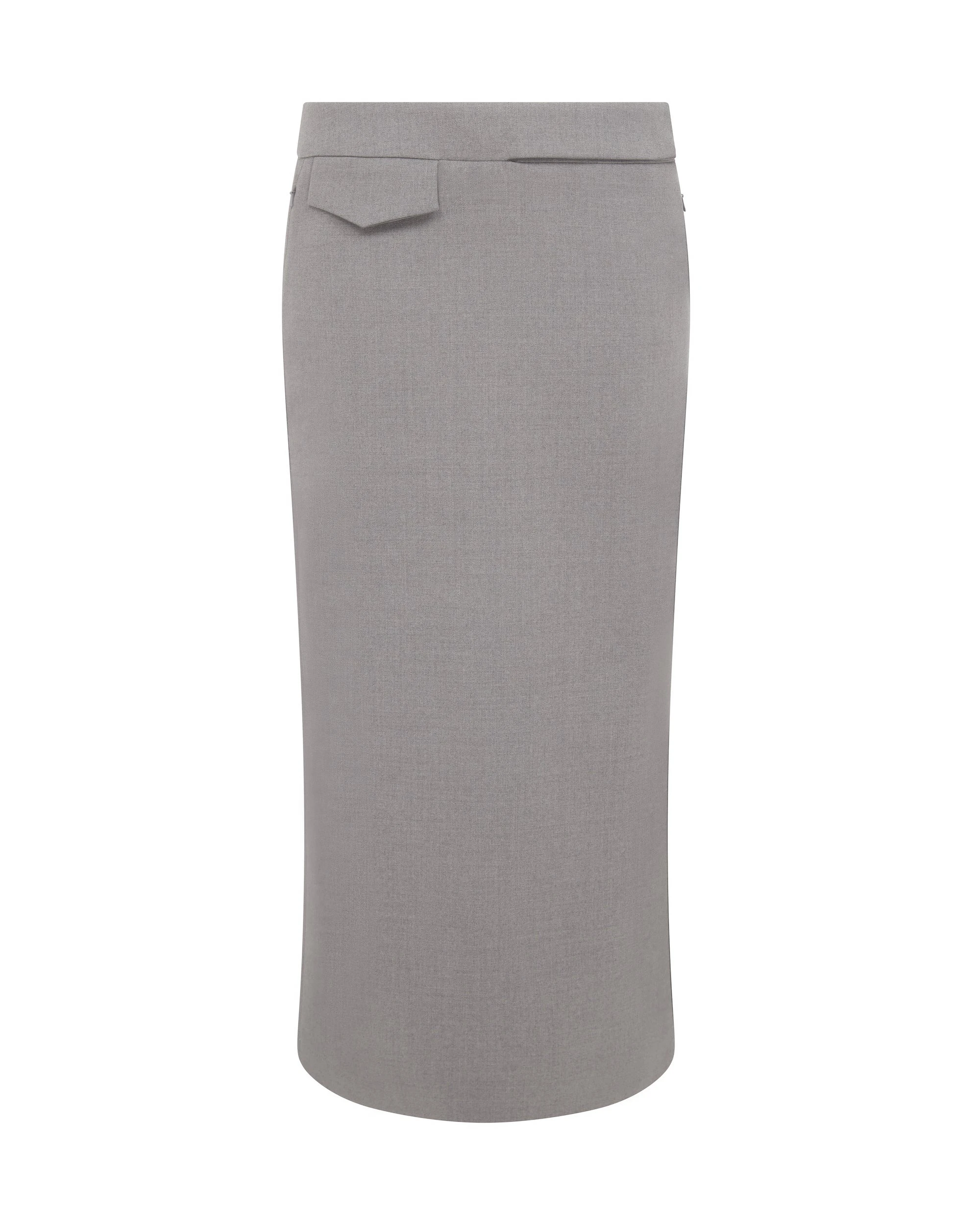 David Koma Pocket Detail Midi Skirt David Koma Pocket Detail Midi Skirt