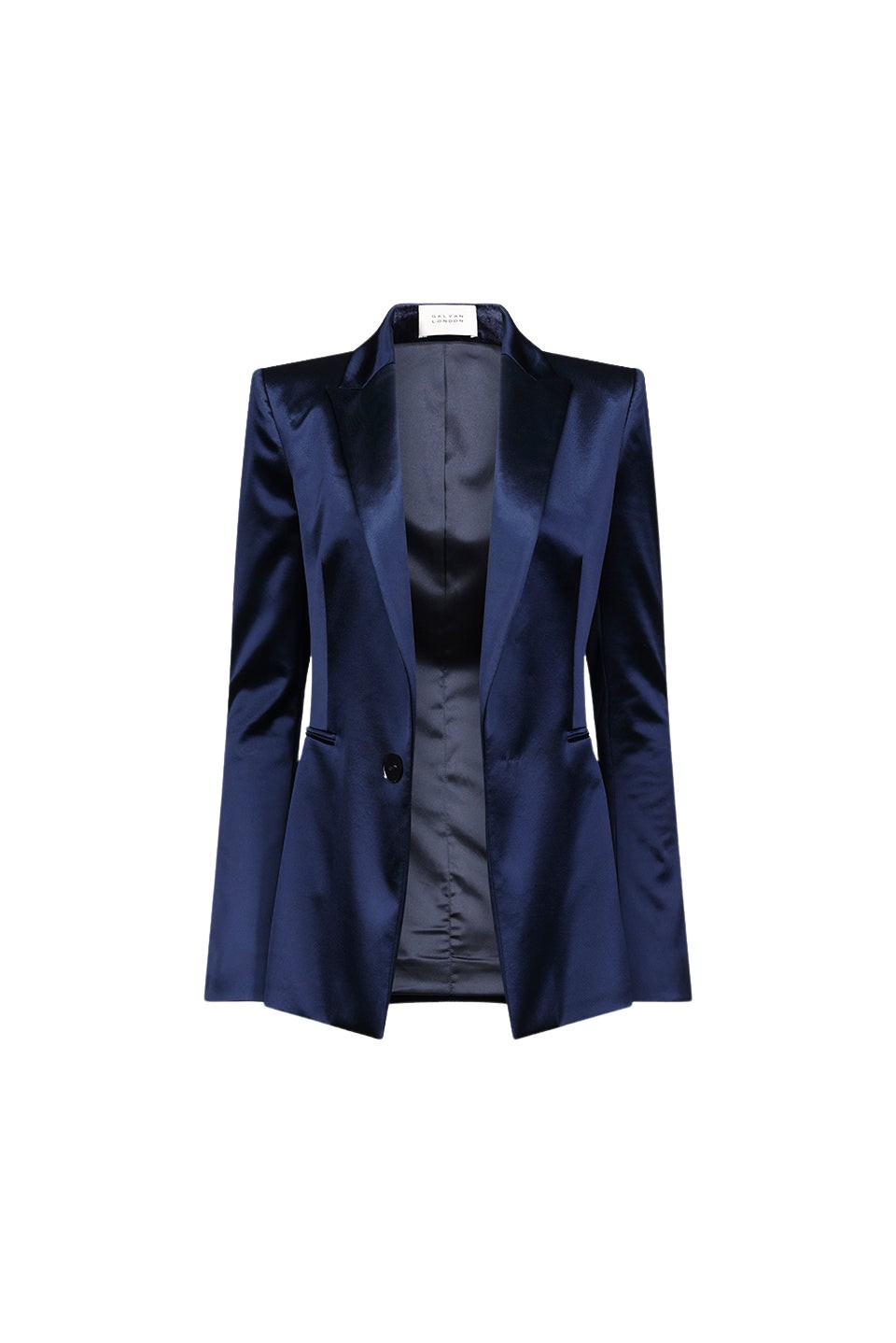 Galvan London Sculpted Blazer – Blue Moon