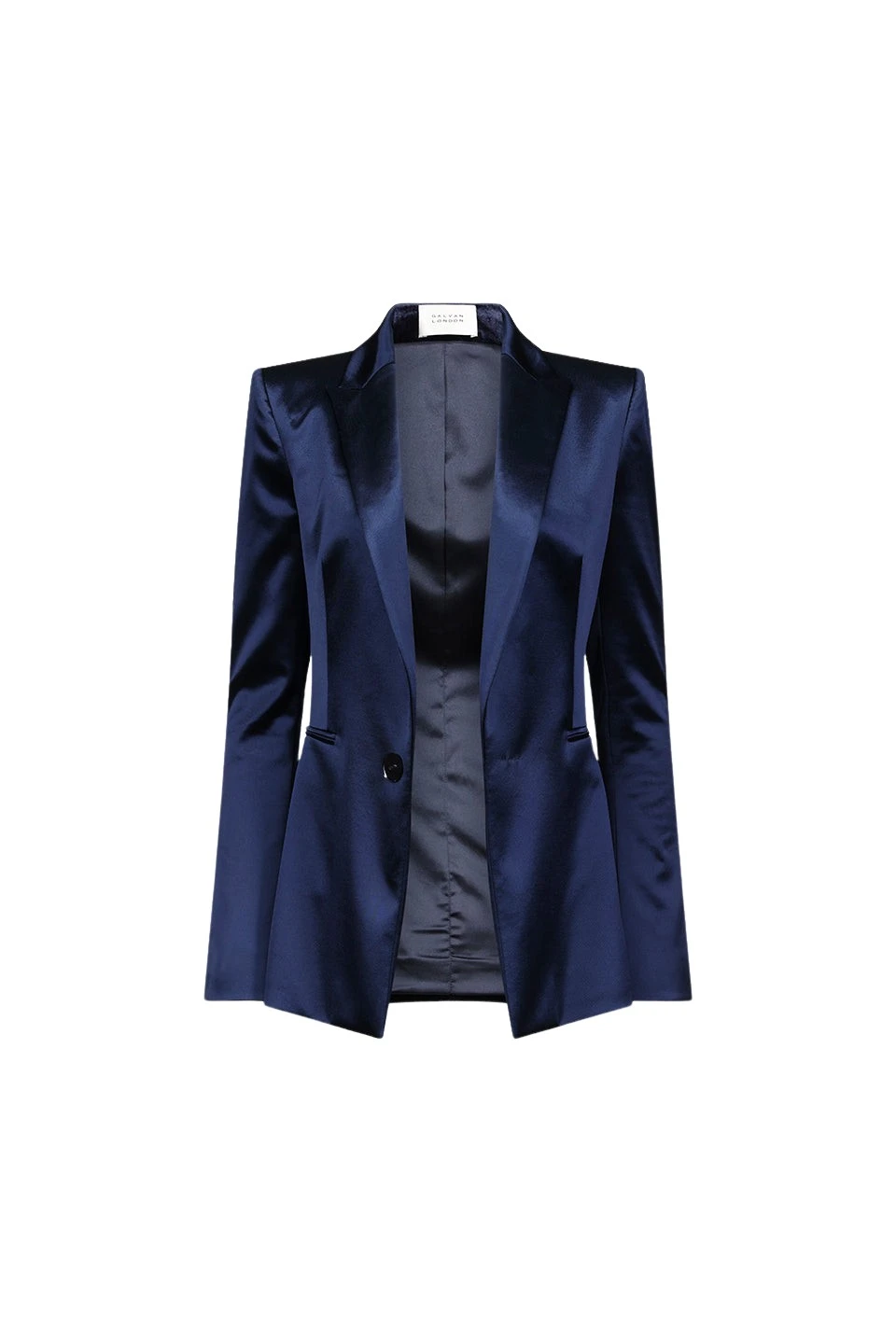 Galvan-London-Sculpted-Blazer-Blue-Moon79914_nobg Sculpted Blazer - Blue Moon - Image 1