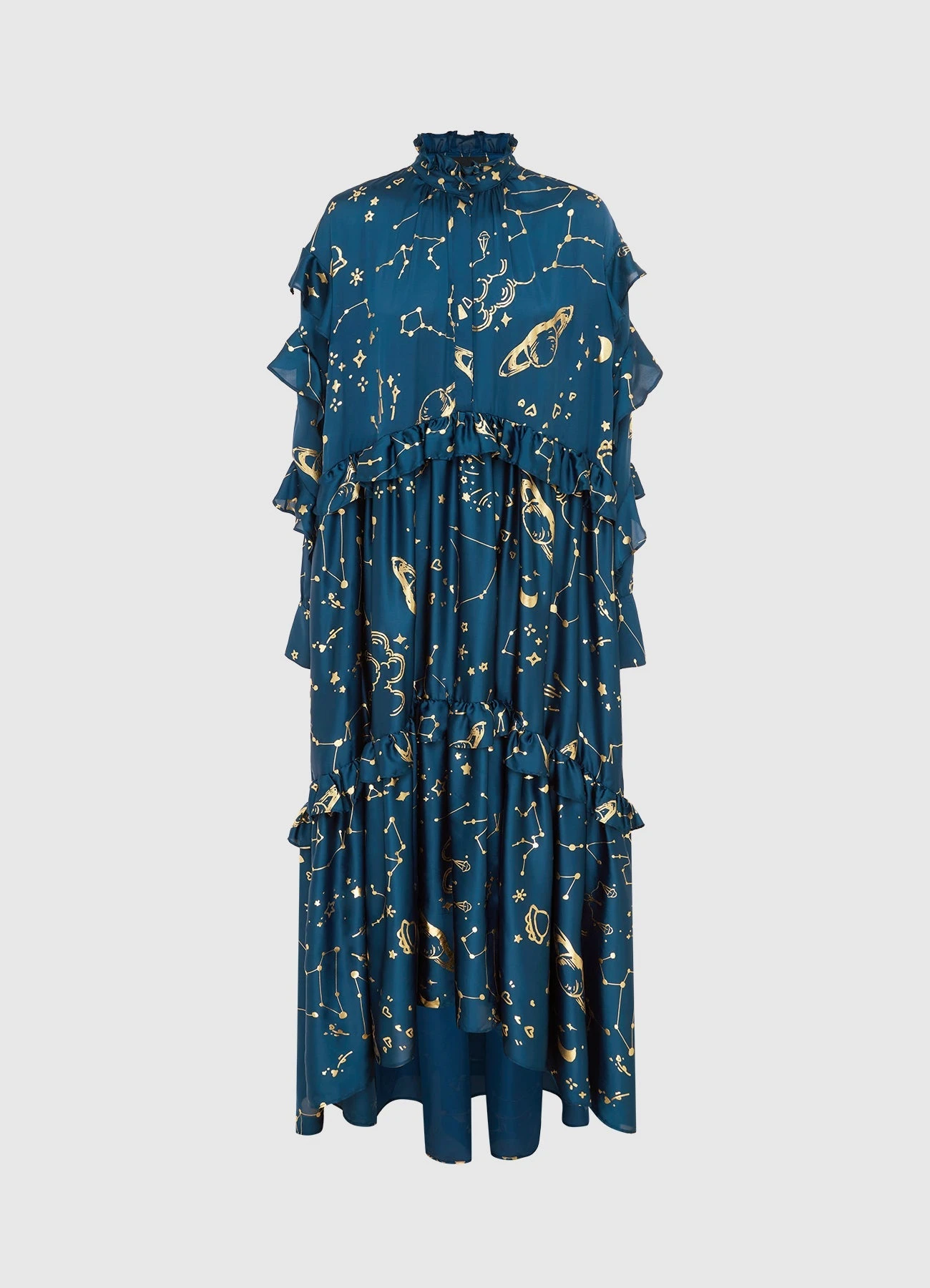 Leo-Lin-Catherine-Maxi-Dress-Celestial-Print Leo Lin Multicolour dress