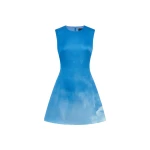 Chloe Sleeveless Mini Dress - Aerial Print
