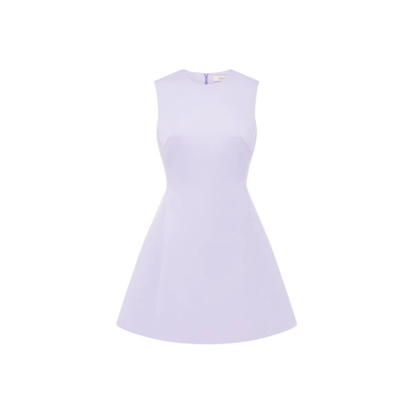 Chloe Sleeveless Mini Dress - Lilac
