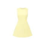 Chloe Sleeveless Mini Dress - Sorbet Yellow