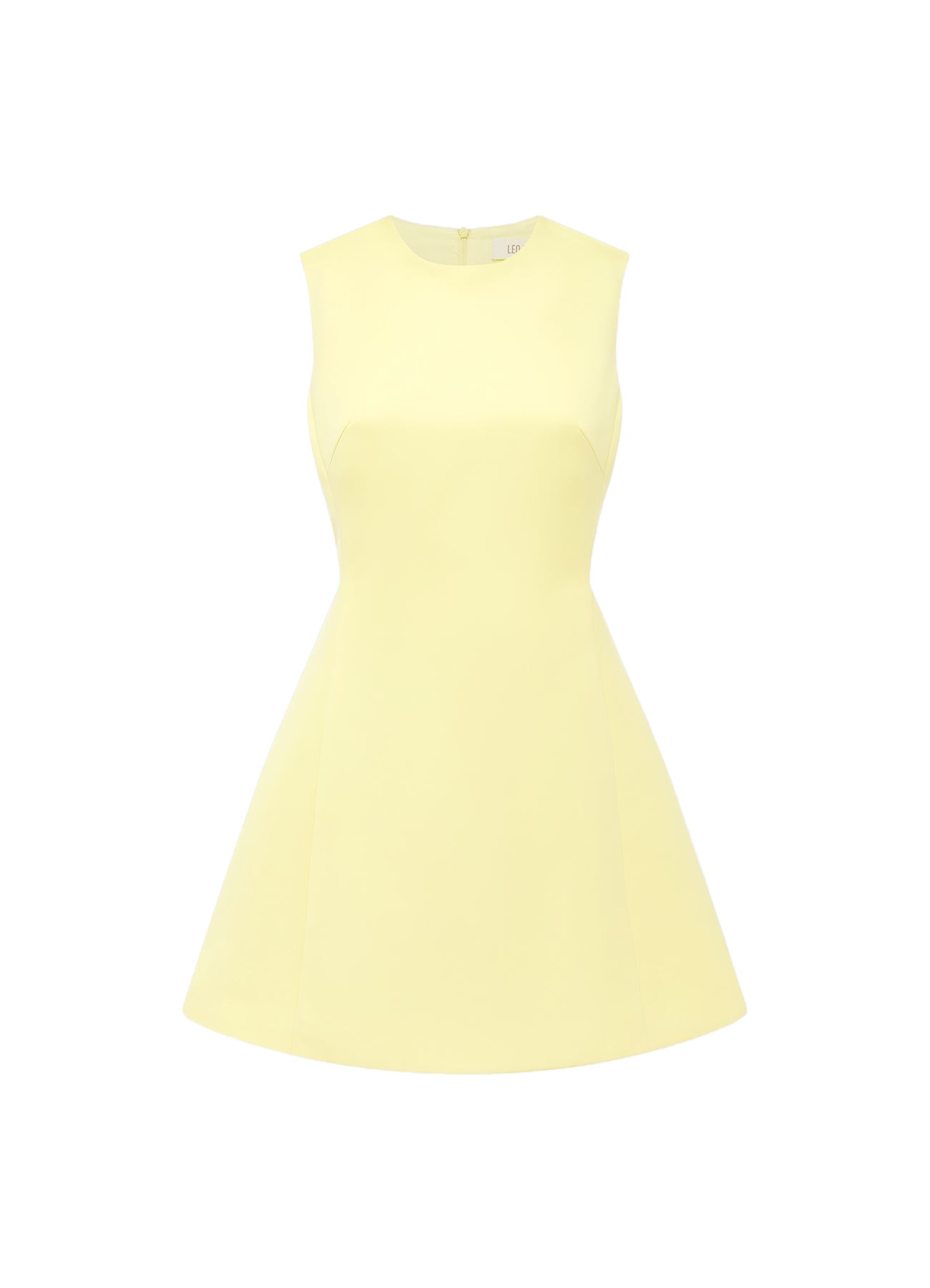 Leo Lin Chloe Sleeveless Mini Dress – Sorbet Yellow