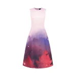 Cleo Sleeveless Midi Dress - Fairground Print