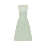 Cleo Sleeveless Midi Dress - Sage